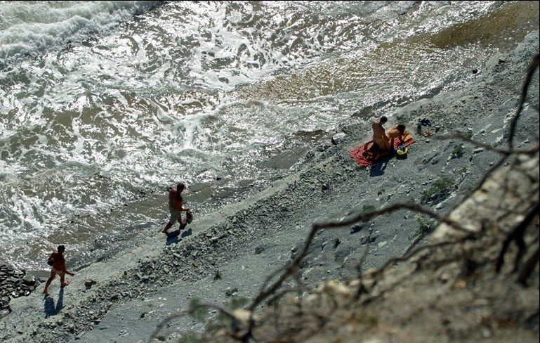 Секс на пляже не стесняясь постаронних 2 фотография