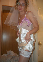 Свадебная эротика молодой невесты 6 фотография