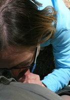 Минет в исполнении развратных любовниц 16 фотография